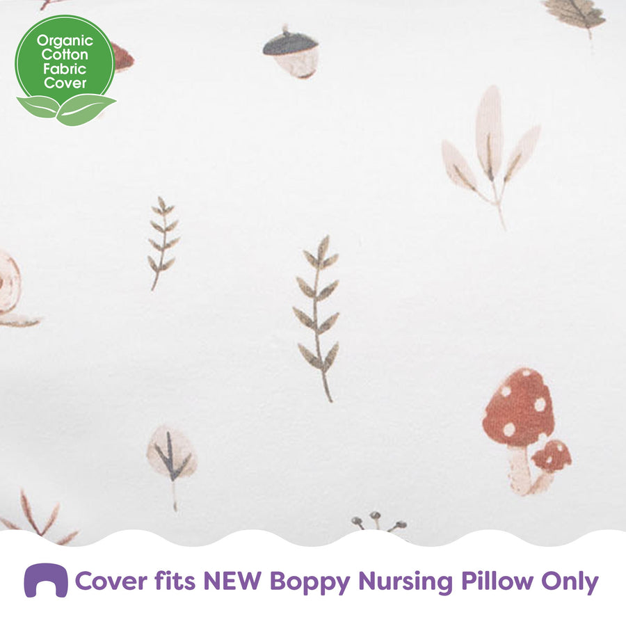 New Boppy Nursing Pillow Organic Cotton CoverNursing Pillow CoverBoppy