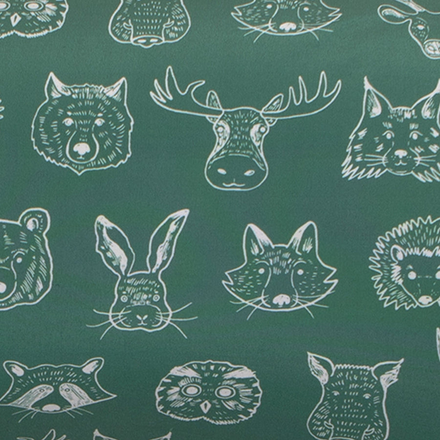 Green Forest Animal Sketches