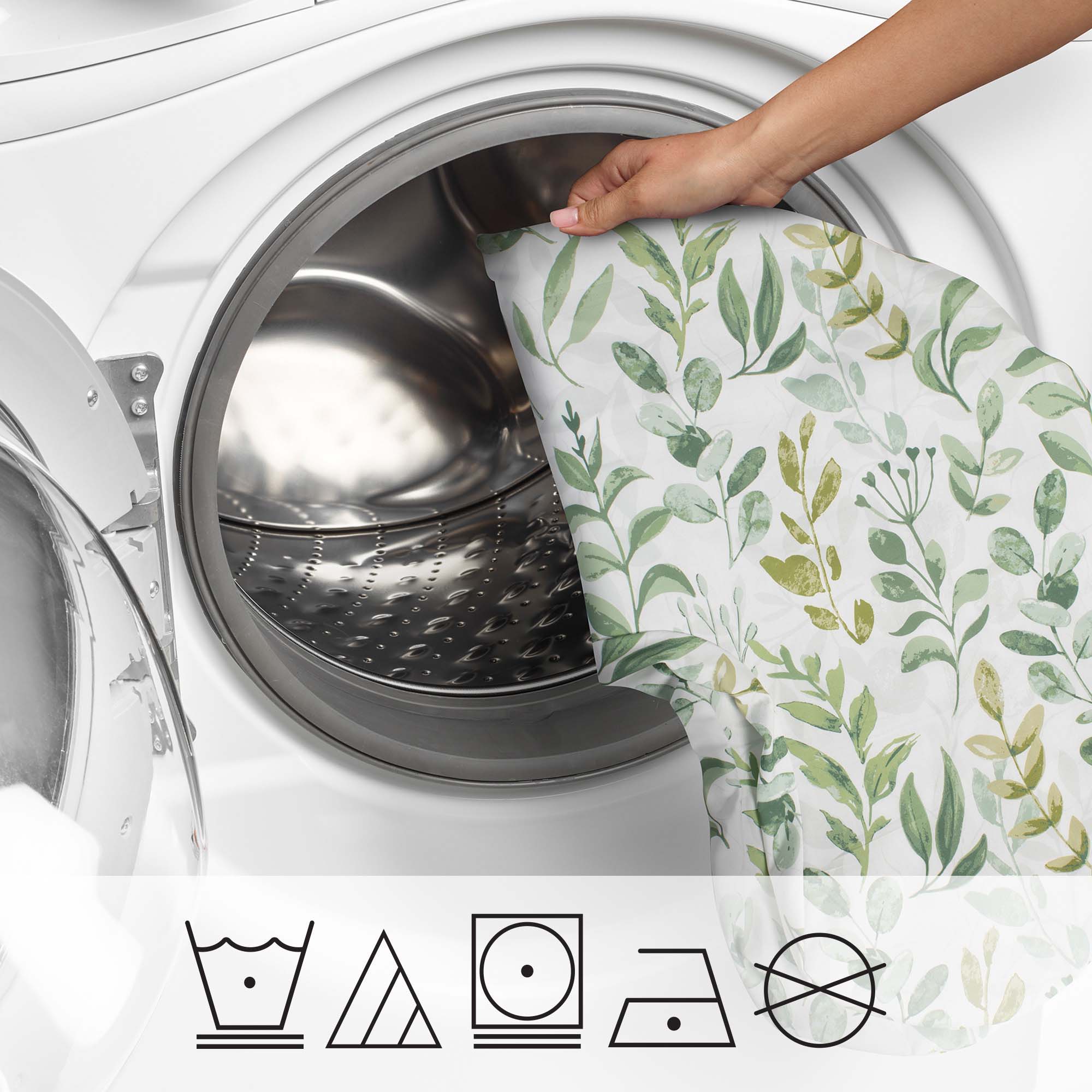 pillow cover in washing machine product care