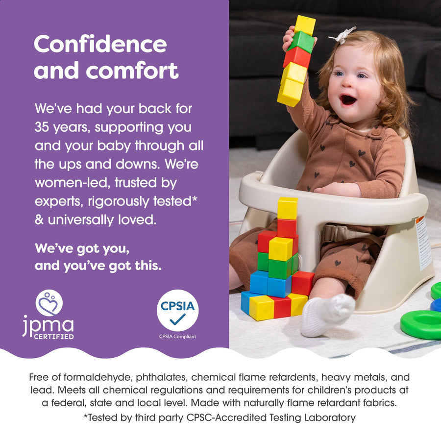 Proper Posture Floor and Booster SeatBooster Feeding SeatBoppy