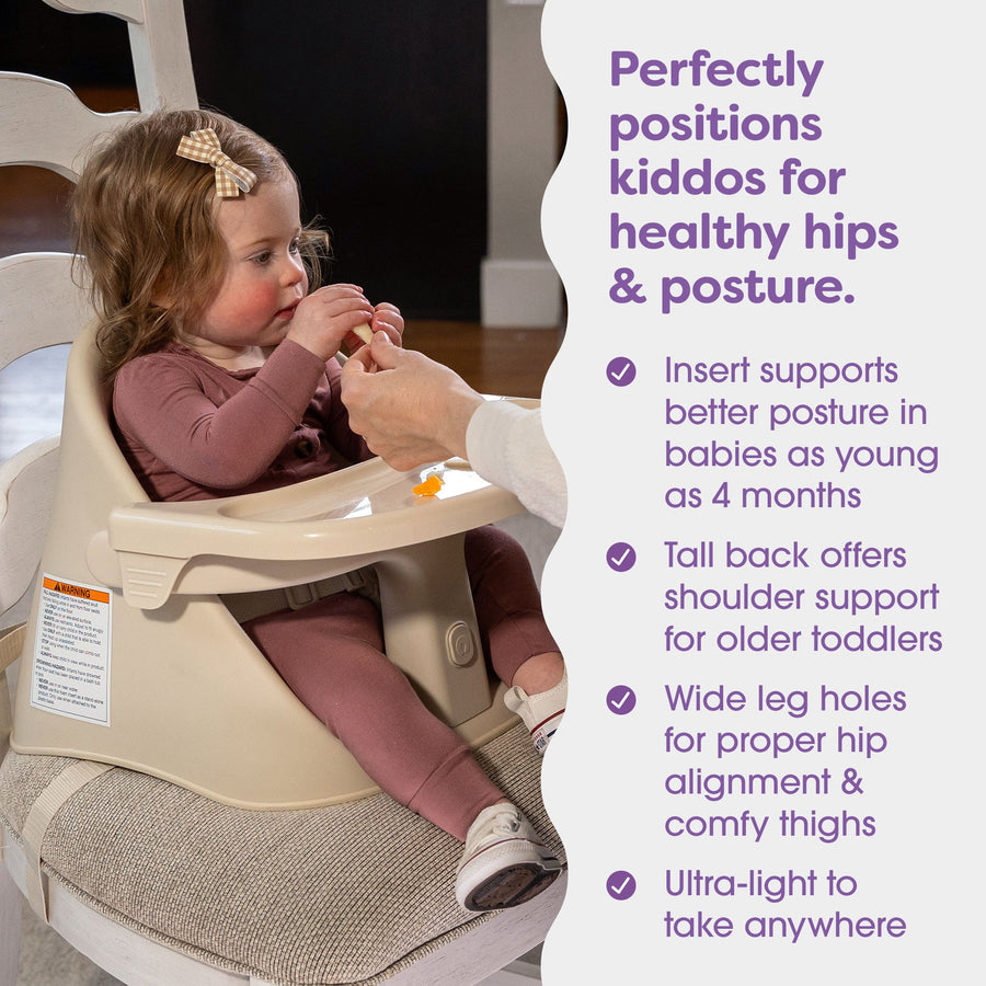 Proper Posture Floor and Booster SeatBooster Feeding SeatBoppy